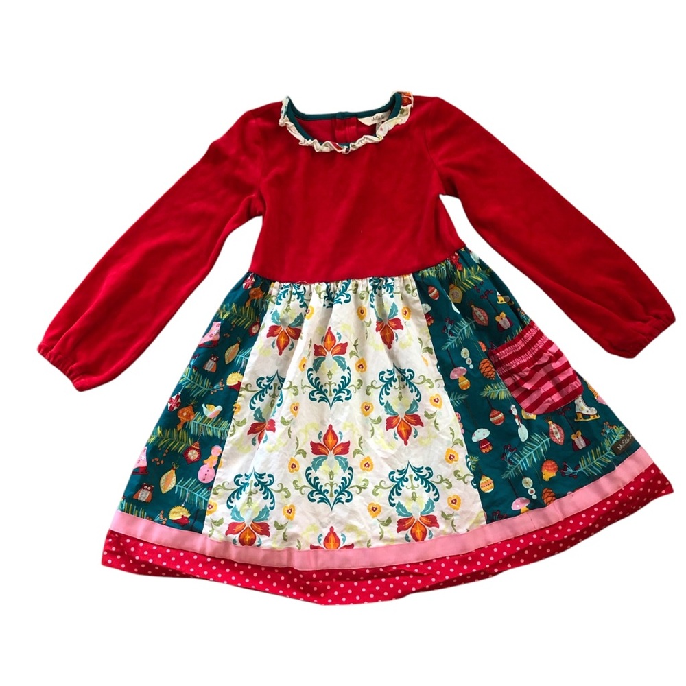 Matilda Jane Colorful Long Sleeve Floral Dress